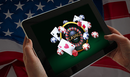 Casino en tablet